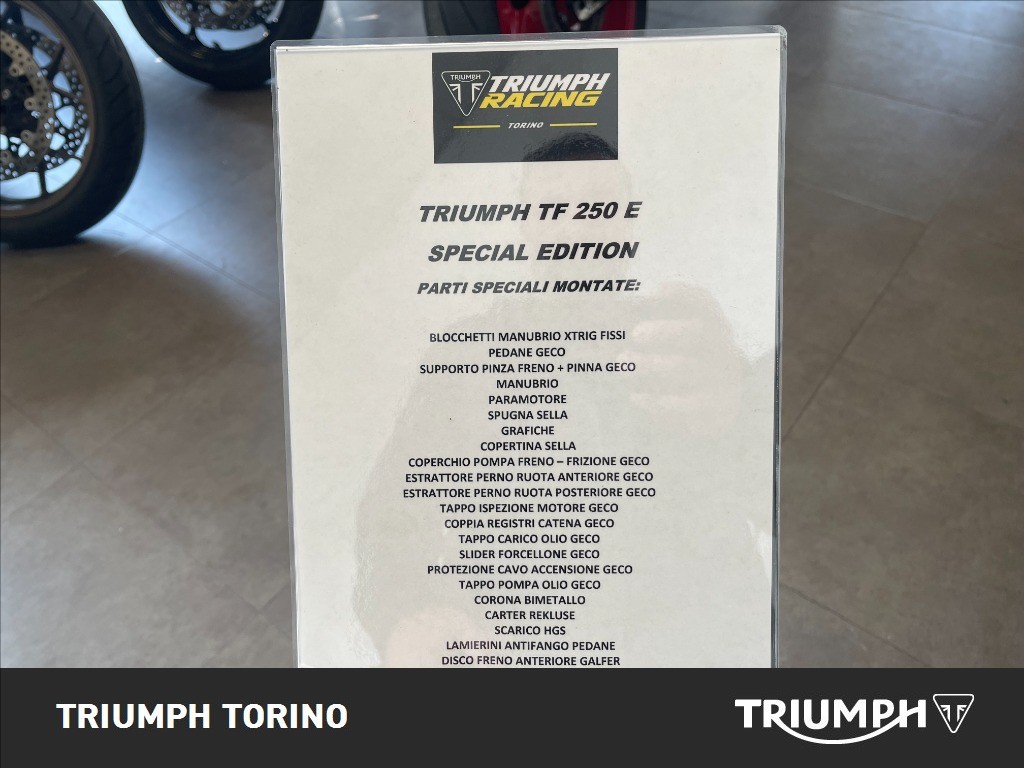 TRIUMPH TF 250 E Abs