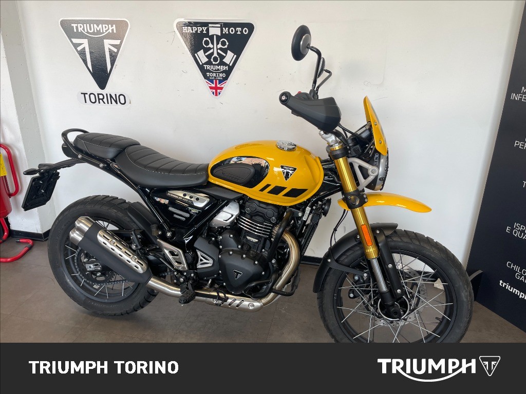 TRIUMPH Scrambler 400 XC Racing Yellow Abs