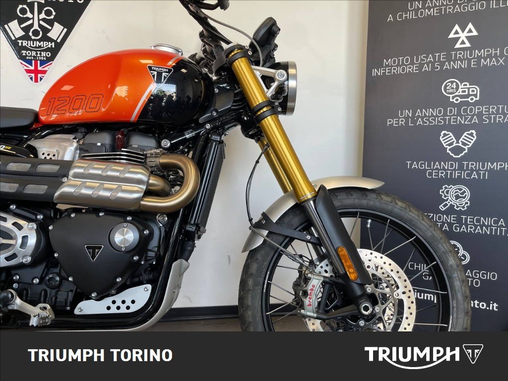 TRIUMPH Scrambler 1200 XE Baja Orange/Phantom Black Abs