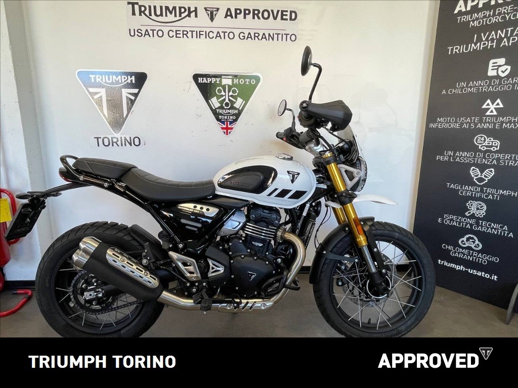 TRIUMPH Scrambler 400 XC Vanilla White Abs