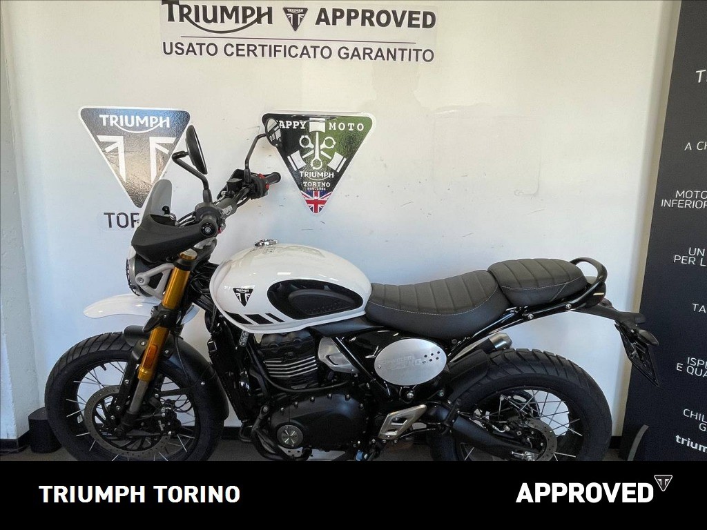 TRIUMPH Scrambler 400 XC Vanilla White Abs