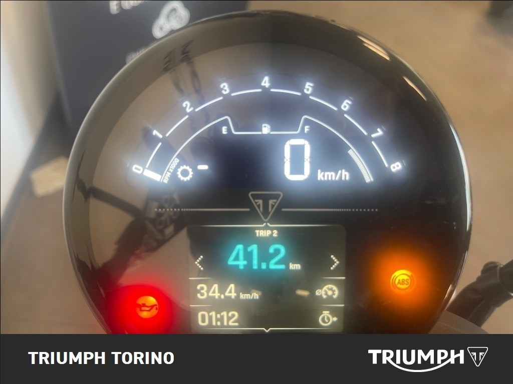 TRIUMPH Speed Twin 900 Pure White/Blue/Orange Abs
