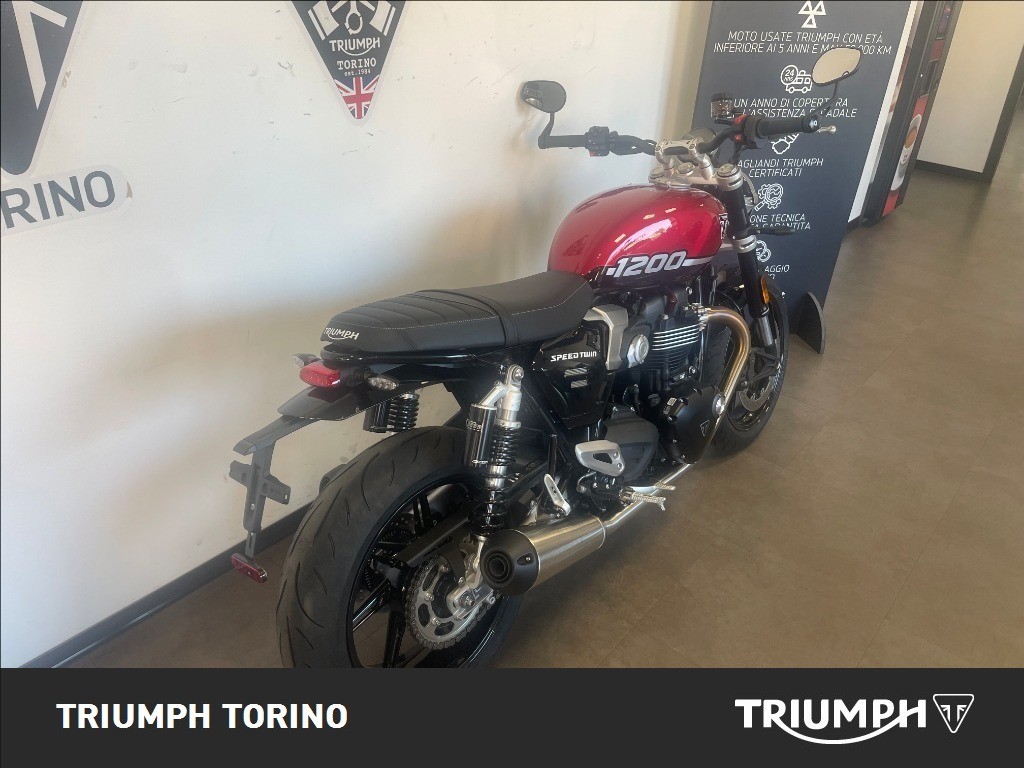 TRIUMPH Speed Twin 1200 Carnival Red/Sapphire Black Abs